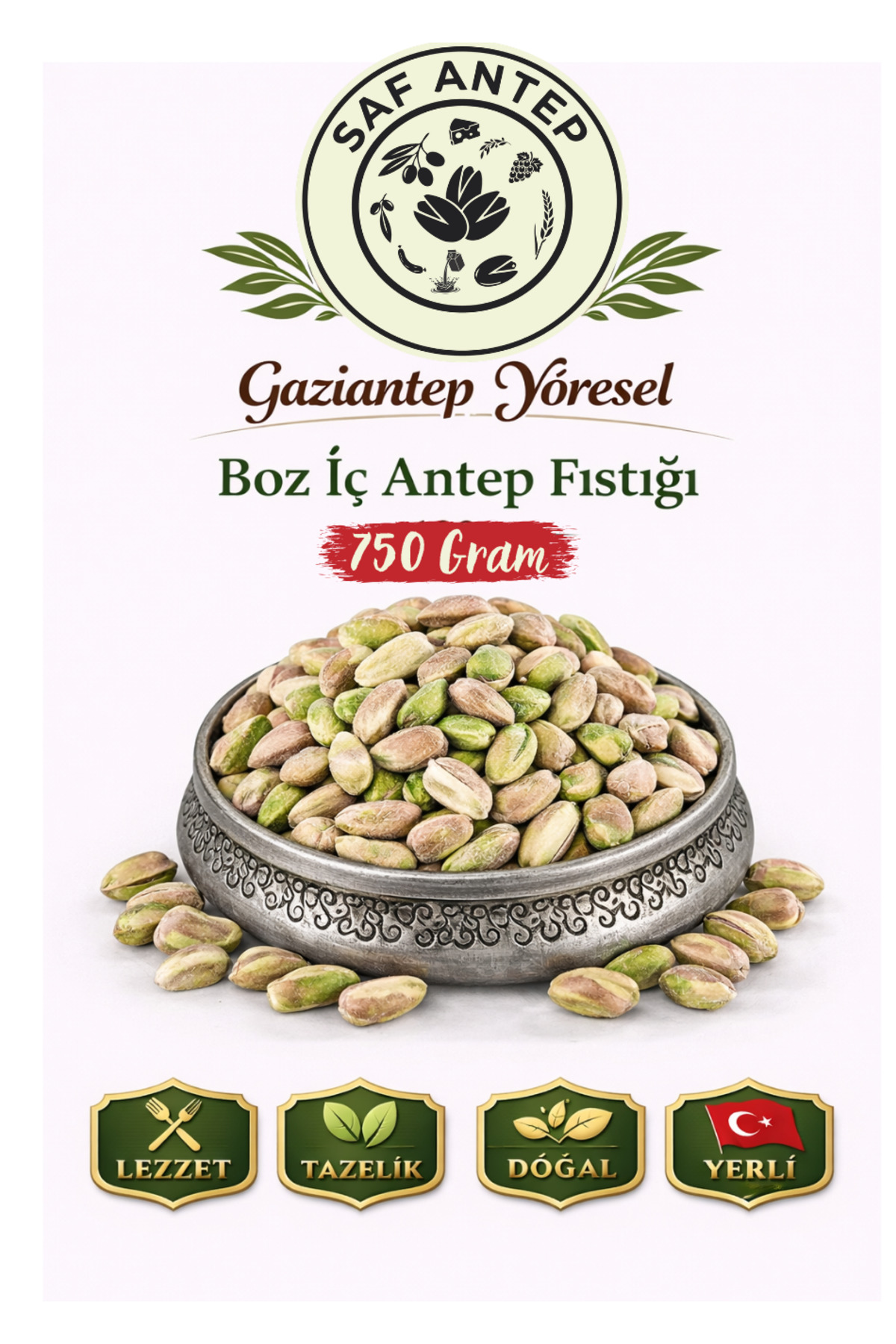 1_org_zoom-15.jpg Saf Antep Boz Antep fıstığı Ici Taneli Gaziantep Yöresinden Yeni Mahsul 750 gr - Görsel 1