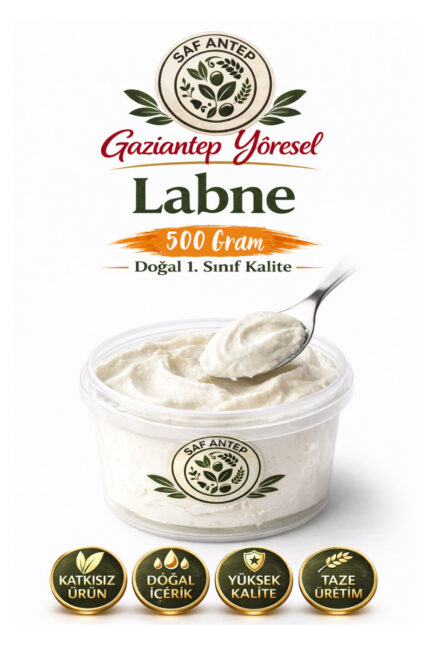 Gaziantep Yöresel Labne Krem Peynir 500 Gram – Doğal 1.Sınıf Kalite