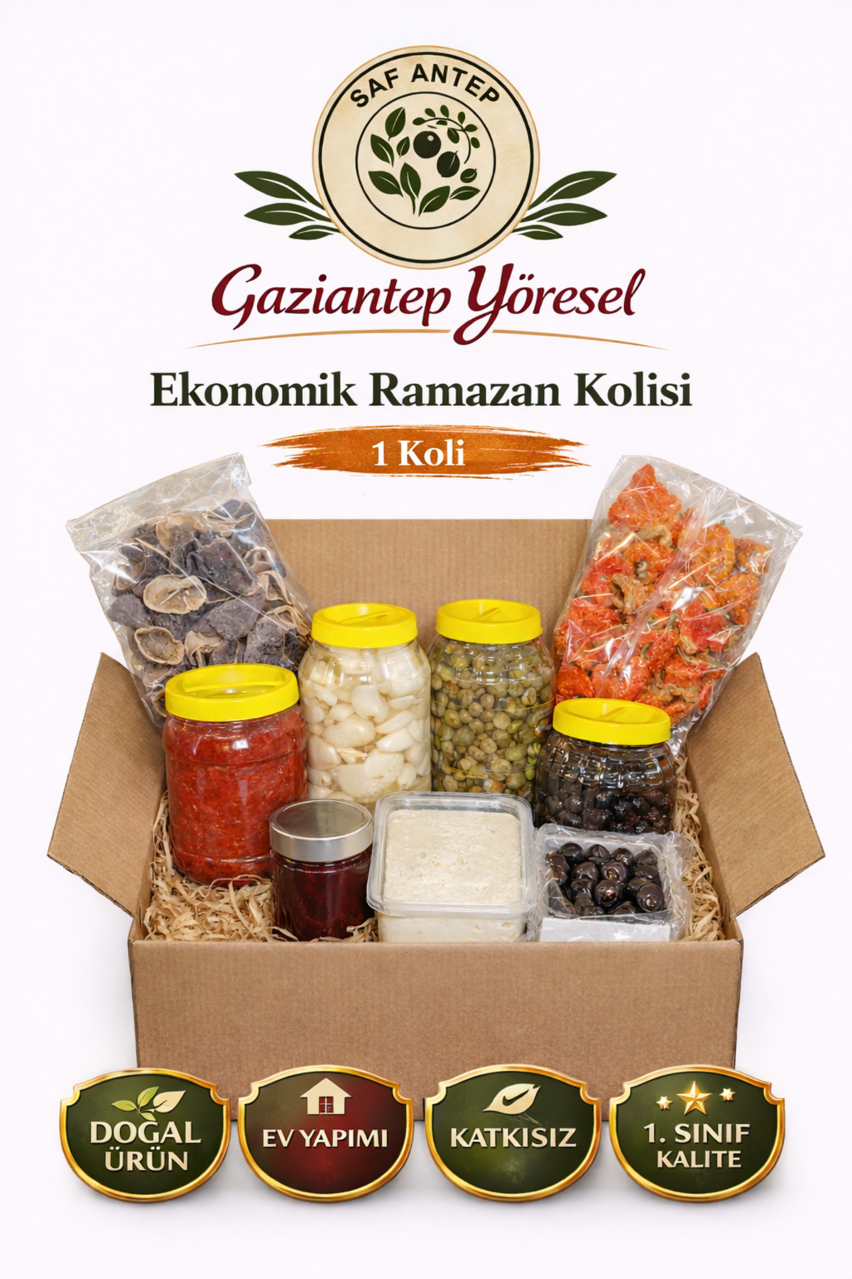 1_org_zoom-63.jpg Gaziantep Yöresel Ekonomik Ramazan Kolisi Doğal Yöresel Ürünler Ev Lezzeti - Görsel 1